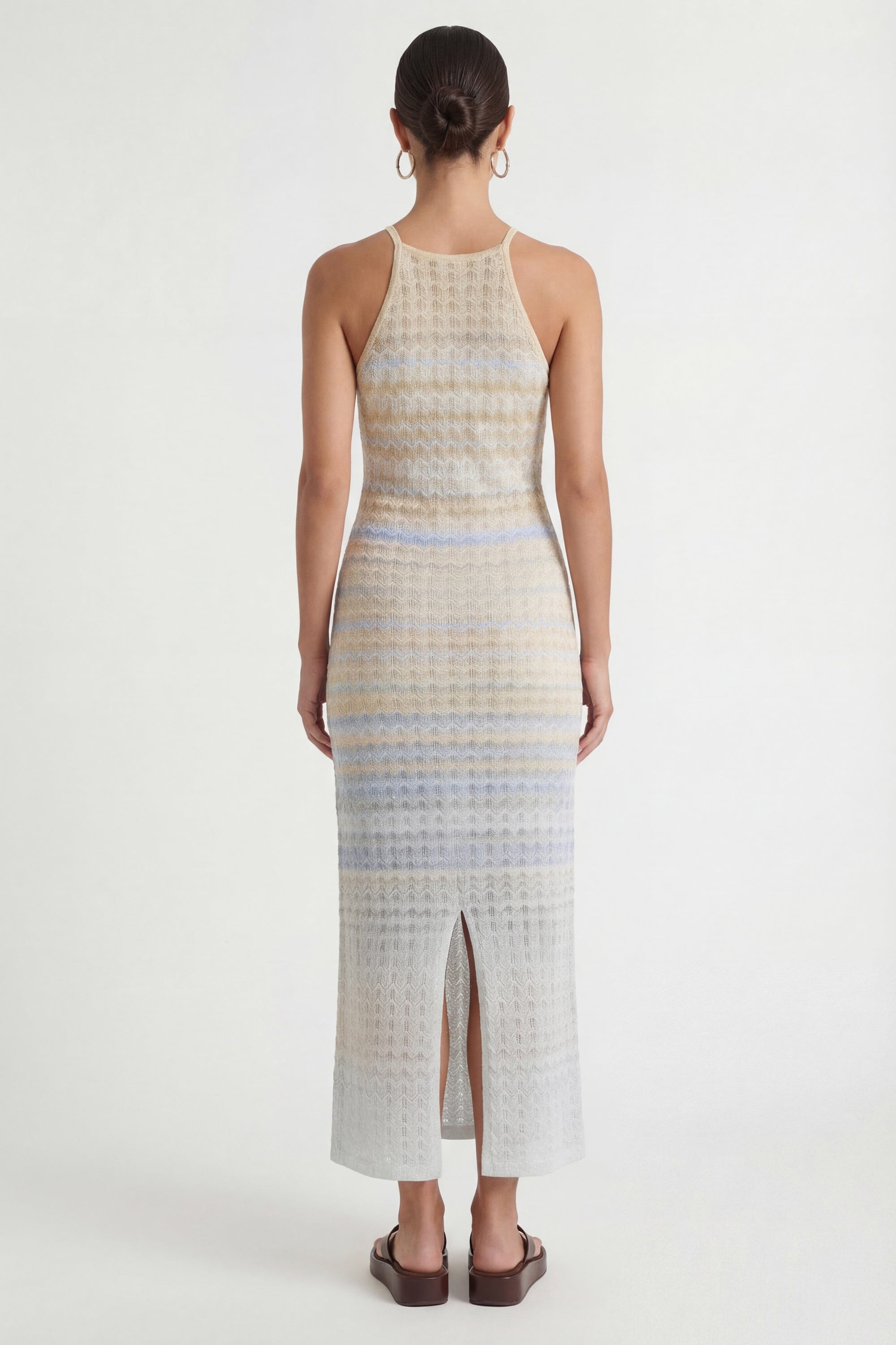 ROBE MAILLE - CYNTHIA - BLEU ROBE NEW KOOKAI Mode Kookai