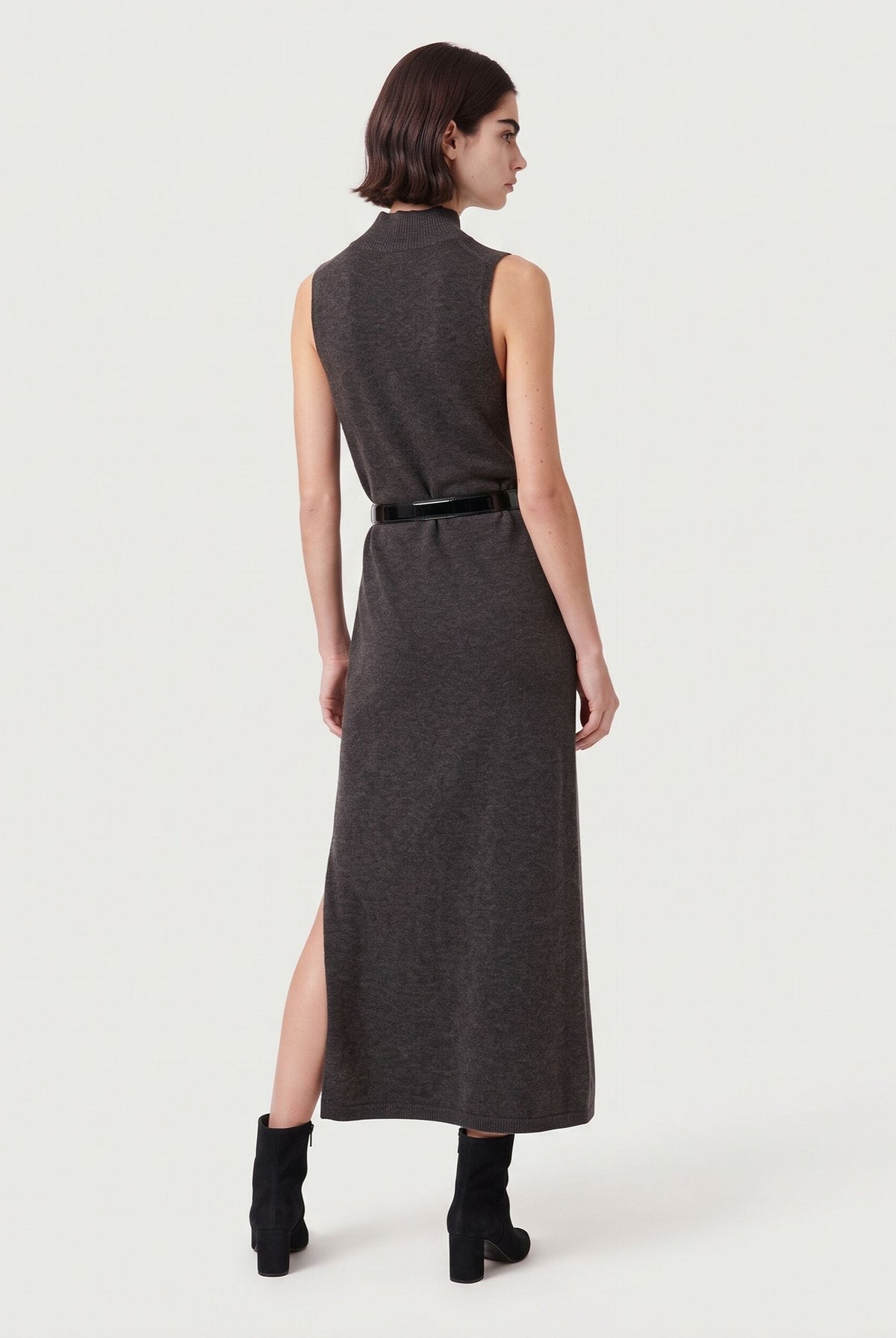 ROBE MAILLE - DANITA - ANTHRACITE ROBE NEW KOOKAI Mode Kookai
