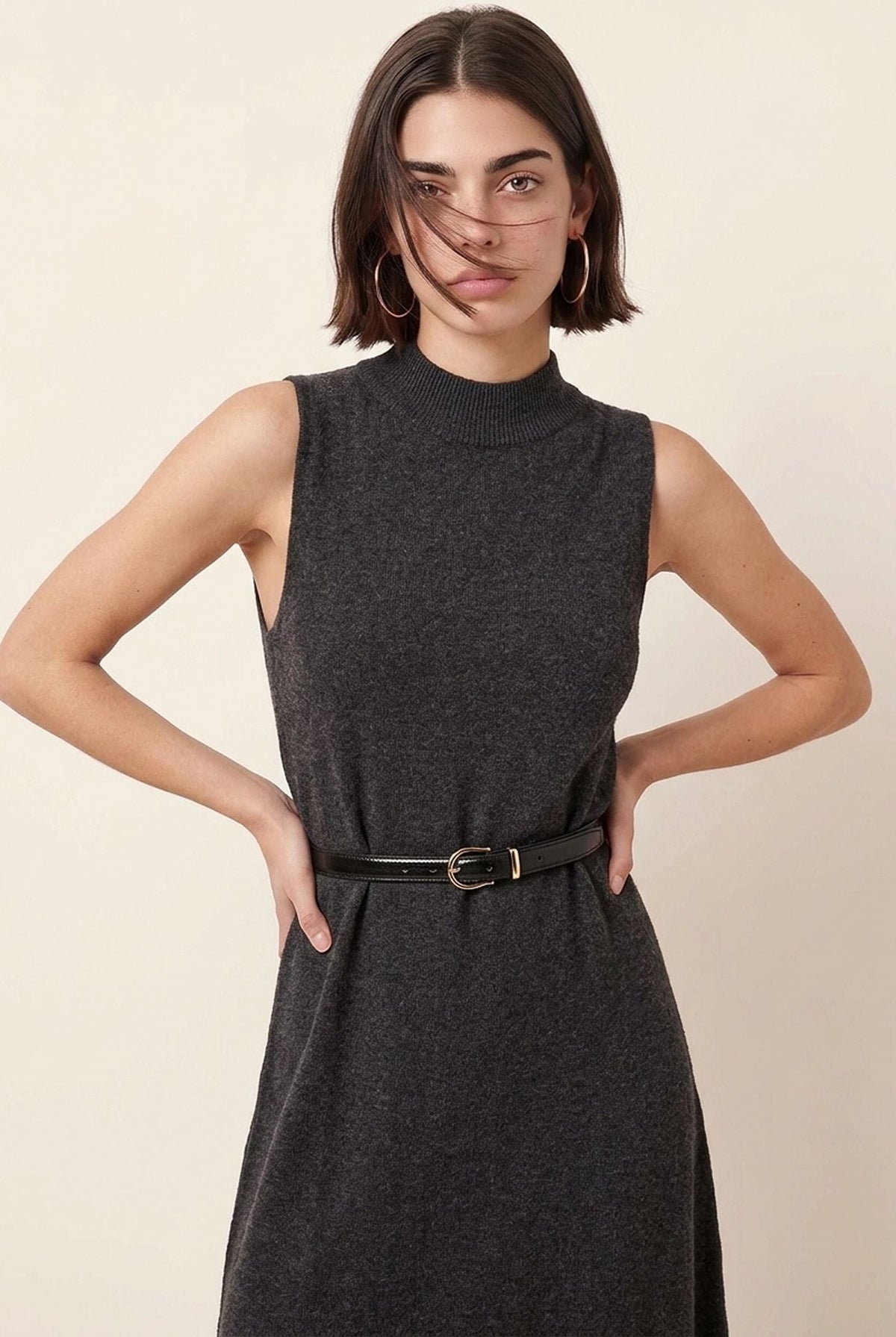 ROBE MAILLE - DANITA - ANTHRACITE ROBE NEW KOOKAI Mode Kookai