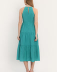 ROBE MIDI - ADELE - CYAN ROBE NEW KOOKAI Mode Kookai