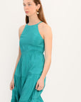 ROBE MIDI - ADELE - CYAN ROBE NEW KOOKAI Mode Kookai