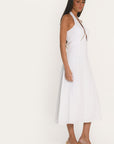 ROBE MIDI - ALICE - BLANC ROBE NEW KOOKAI Mode Kookai