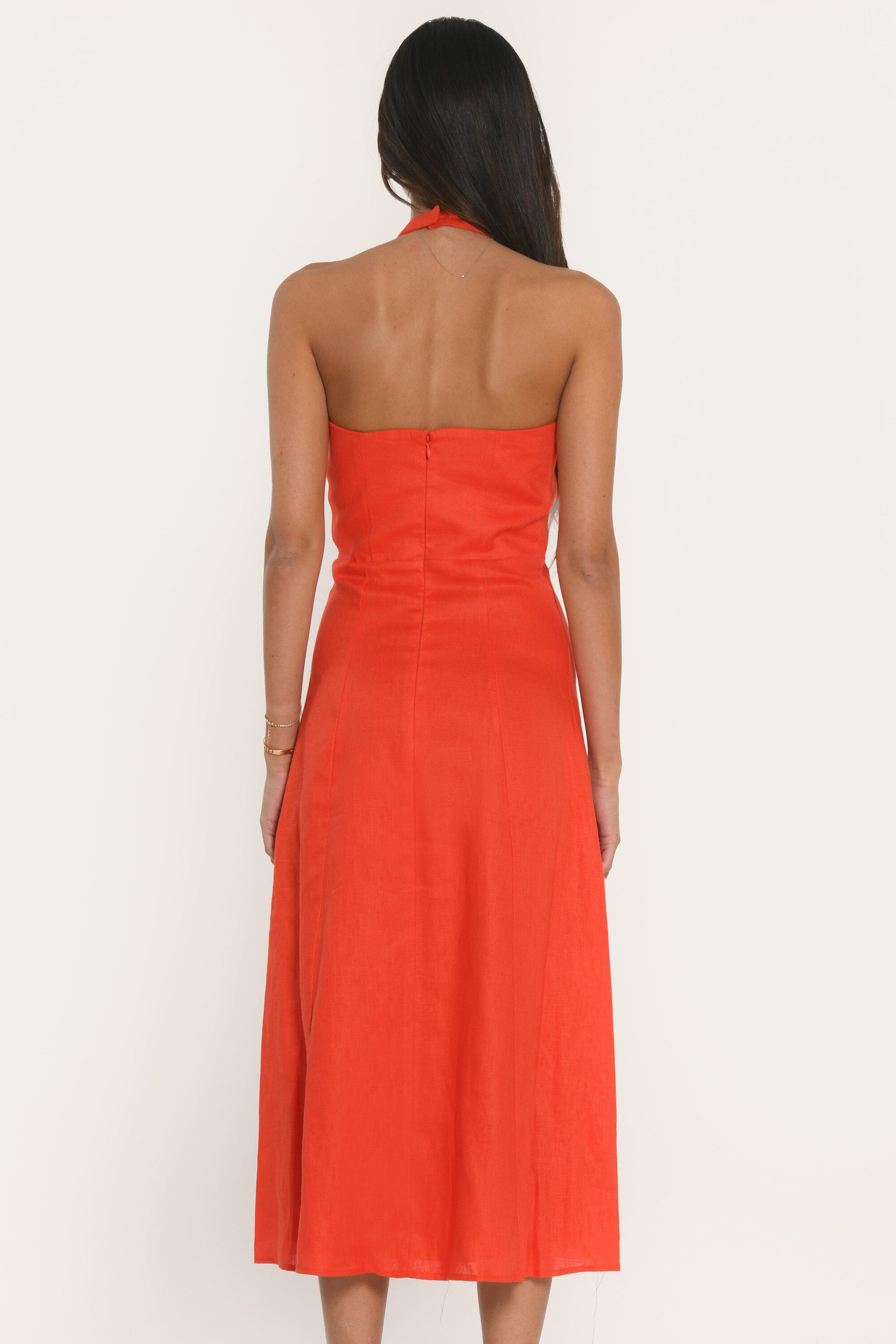 ROBE MIDI - ALICE - MANDARINE ROBE NEW KOOKAI Mode Kookai