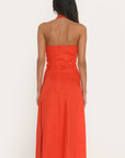 ROBE MIDI - ALICE - MANDARINE ROBE NEW KOOKAI Mode Kookai