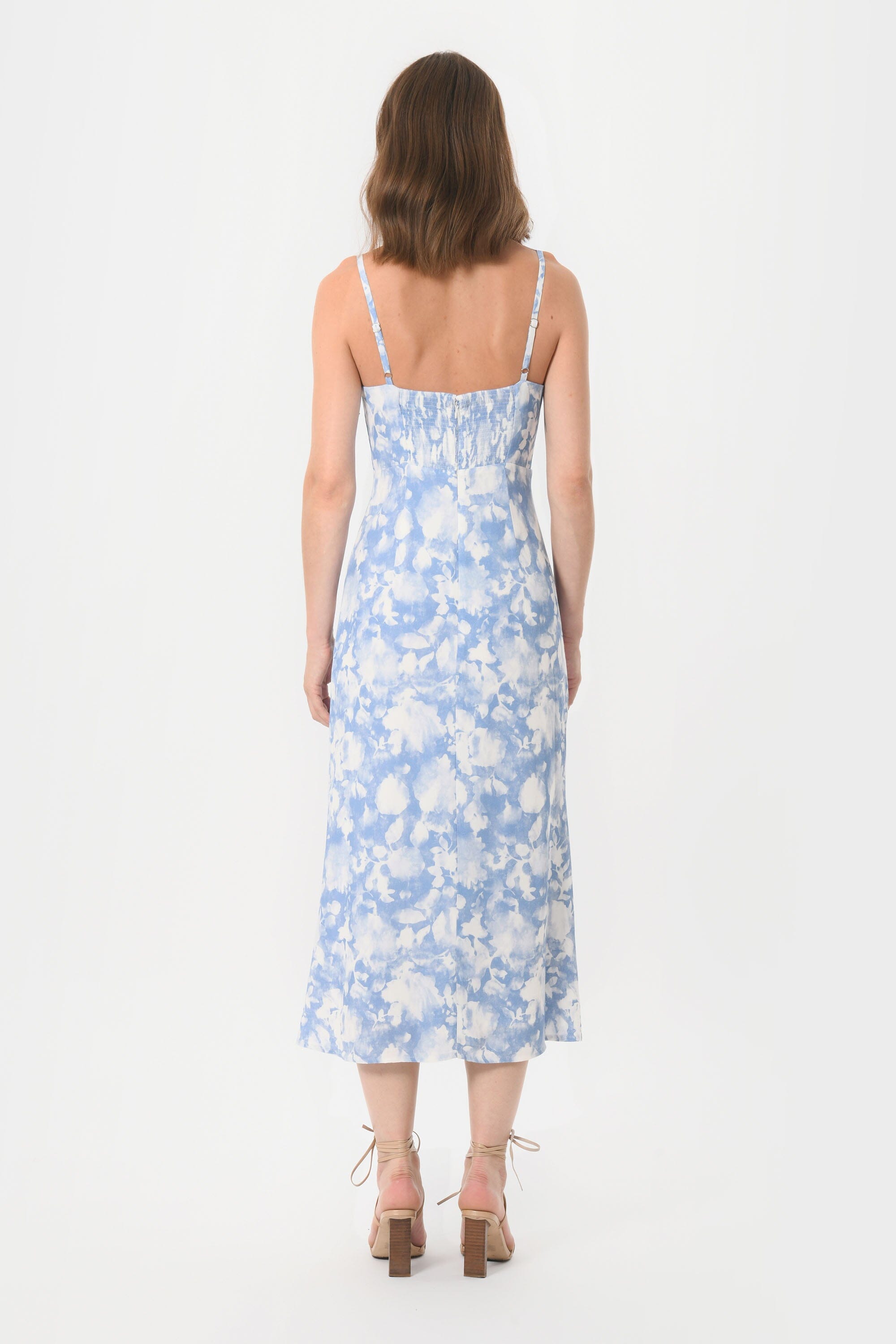 ROBE MIDI - ASTREE - BLEU ROBE NEW KOOKAI Mode Kookai
