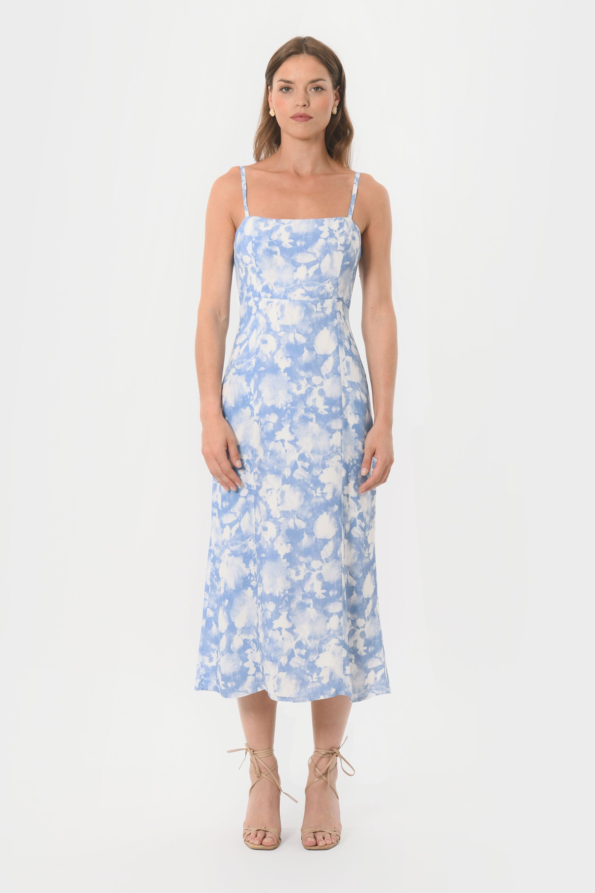 ROBE MIDI - ASTREE - BLEU ROBE NEW KOOKAI Mode Kookai