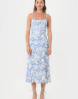 ROBE MIDI - ASTREE - BLEU ROBE NEW KOOKAI Mode Kookai
