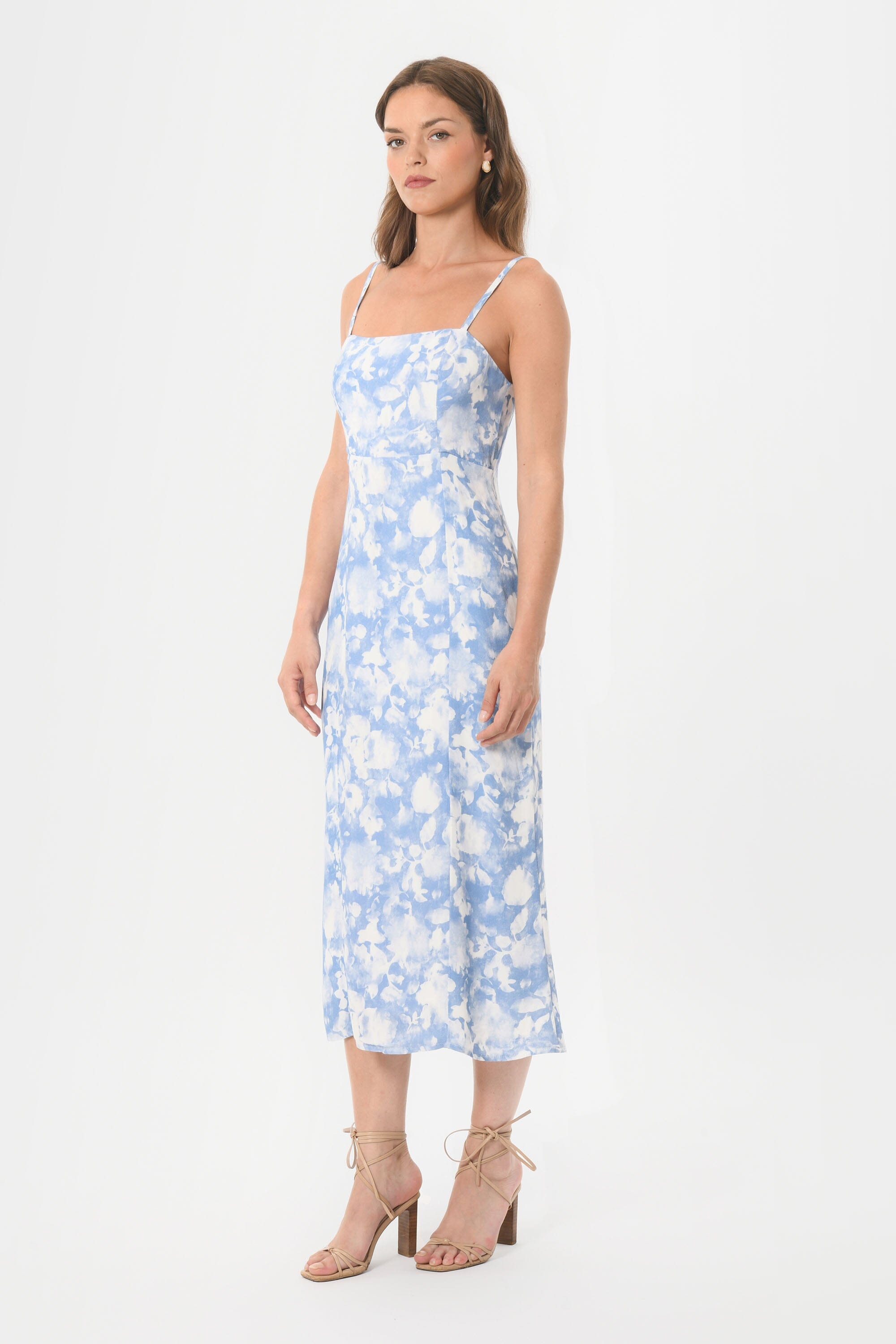 ROBE MIDI - ASTREE - BLEU ROBE NEW KOOKAI Mode Kookai