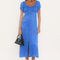 ROBE MIDI - AURIA - BLEU ROBE NEW KOOKAI Mode Kookai