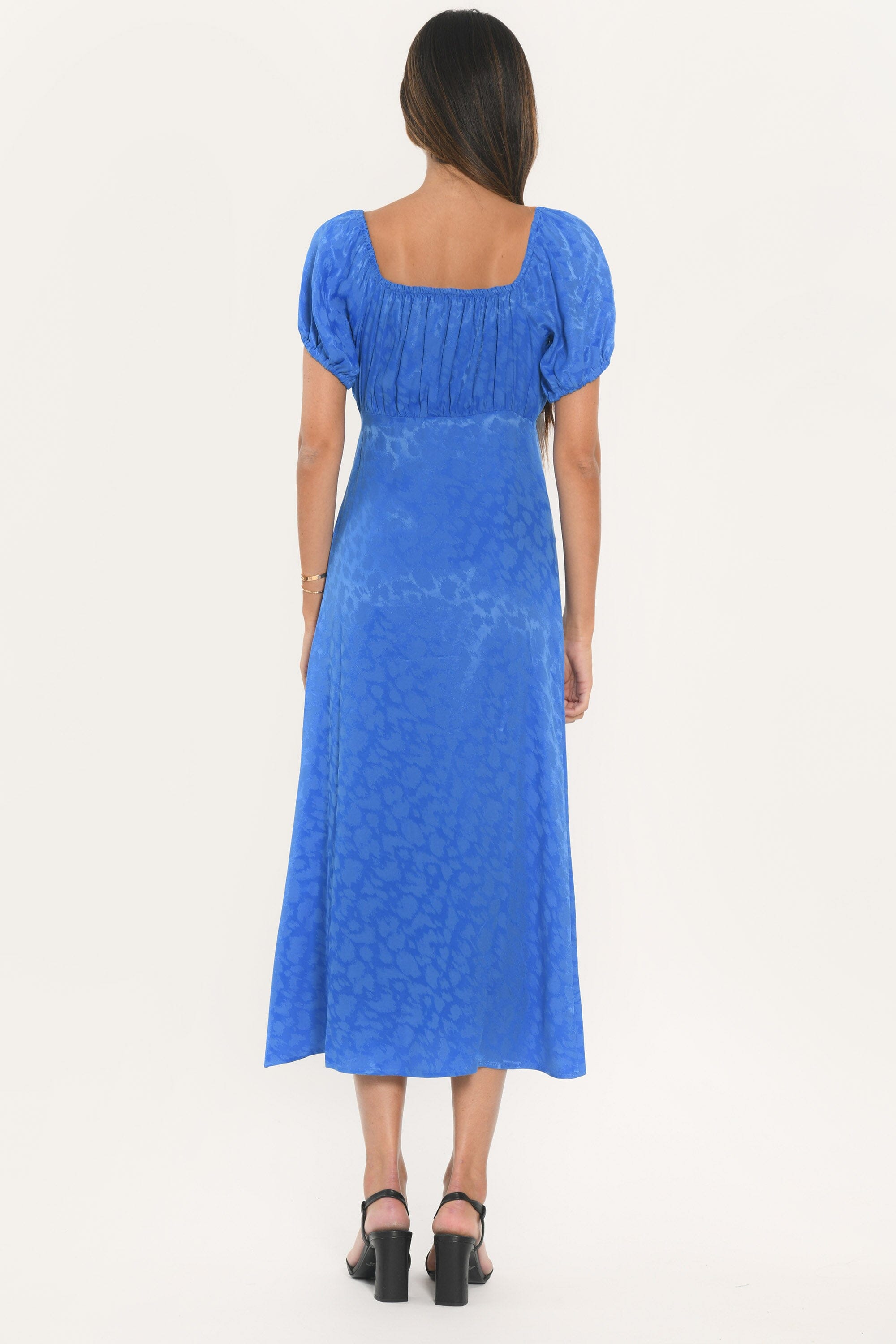ROBE MIDI - AURIA - BLEU ROBE NEW KOOKAI Mode Kookai