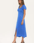 ROBE MIDI - AURIA - BLEU ROBE NEW KOOKAI Mode Kookai