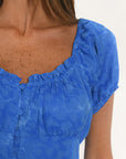 ROBE MIDI - AURIA - BLEU ROBE NEW KOOKAI Mode Kookai