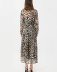 ROBE MIDI - BANKA - ECRU ROBE NEW KOOKAI Mode Kookai