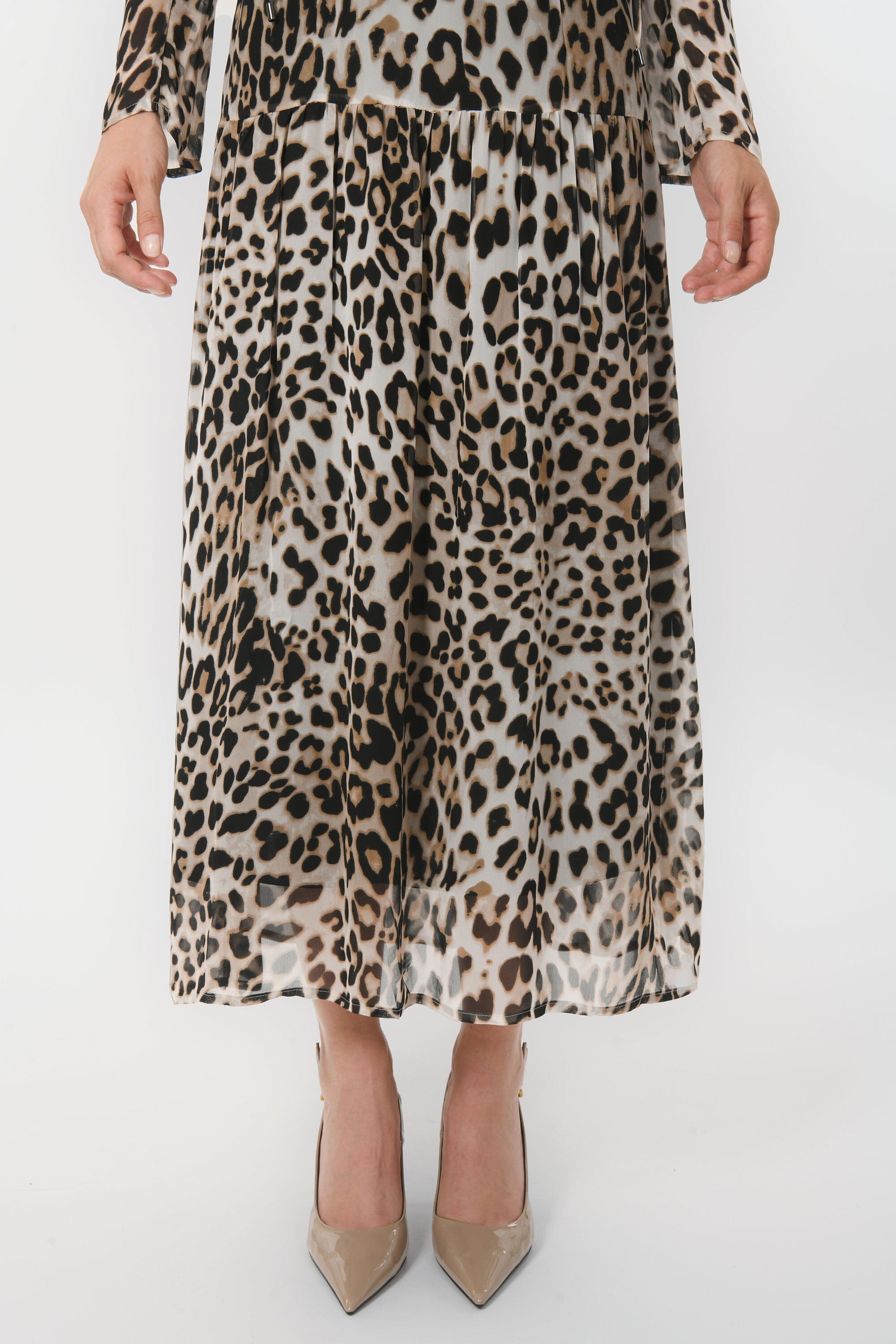 ROBE MIDI - BANKA - ECRU ROBE NEW KOOKAI Mode Kookai