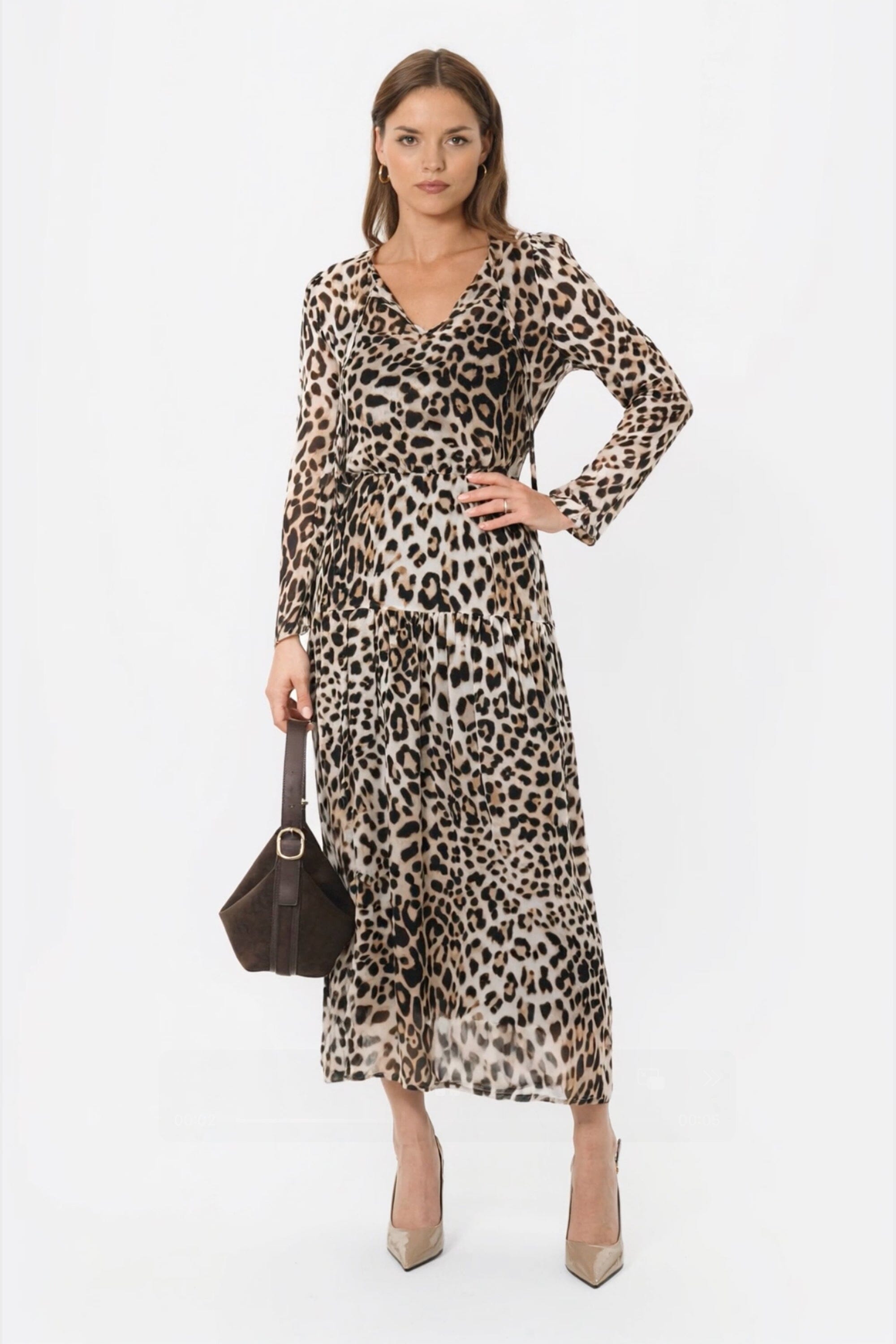 ROBE MIDI - BANKA - ECRU ROBE NEW KOOKAI Mode Kookai