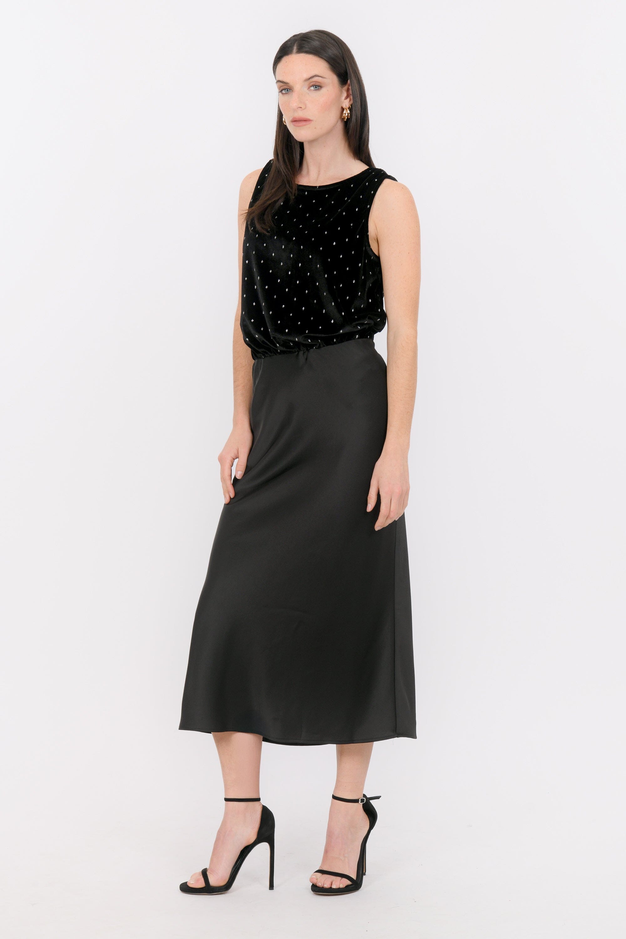 ROBE MIDI - BOETIE - NOIR ROBE NEW KOOKAI Mode Kookai