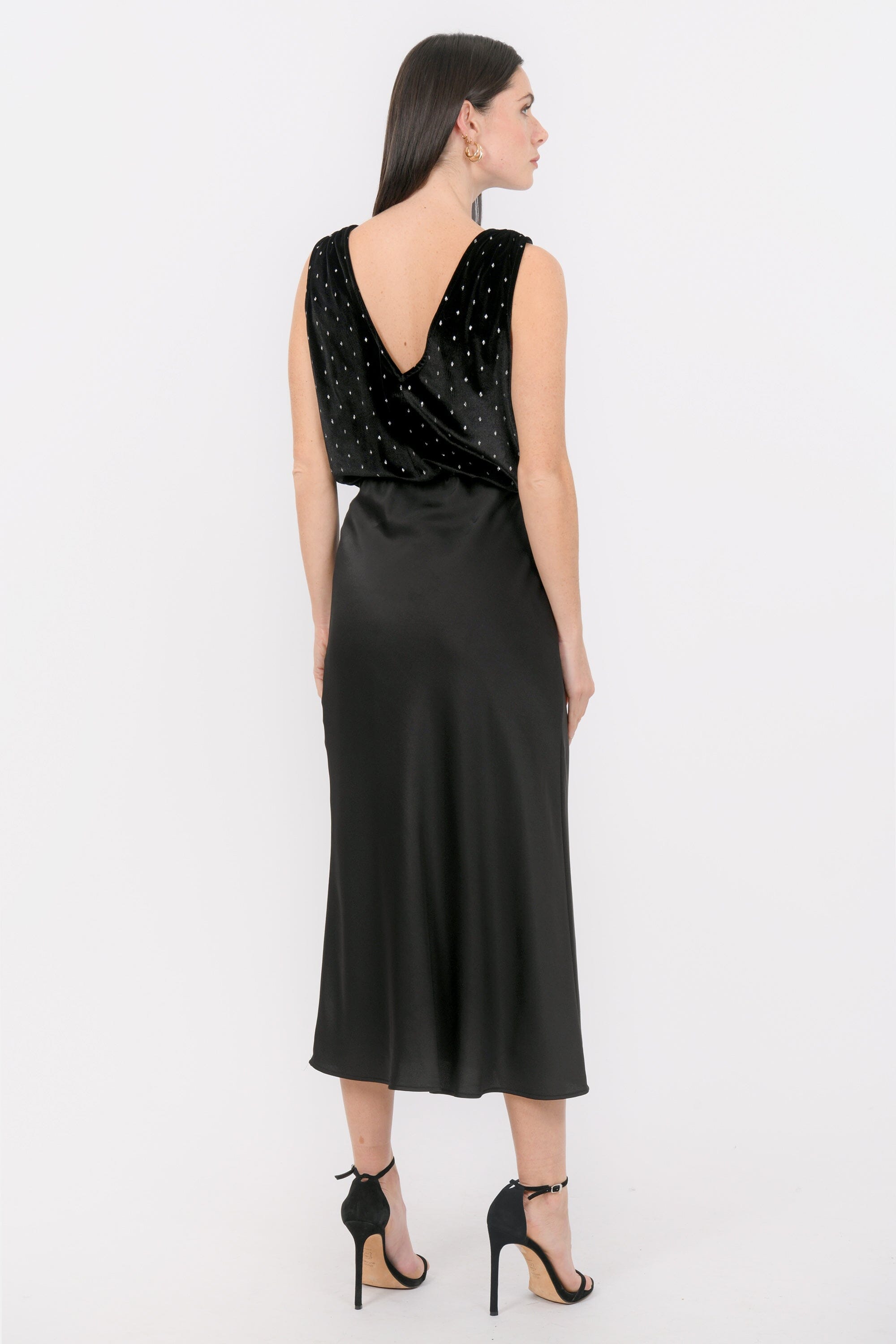 ROBE MIDI - BOETIE - NOIR ROBE NEW KOOKAI Mode Kookai