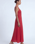 ROBE MIDI - CANDY ROUGE ROBE NEW KOOKAI Mode Kookai