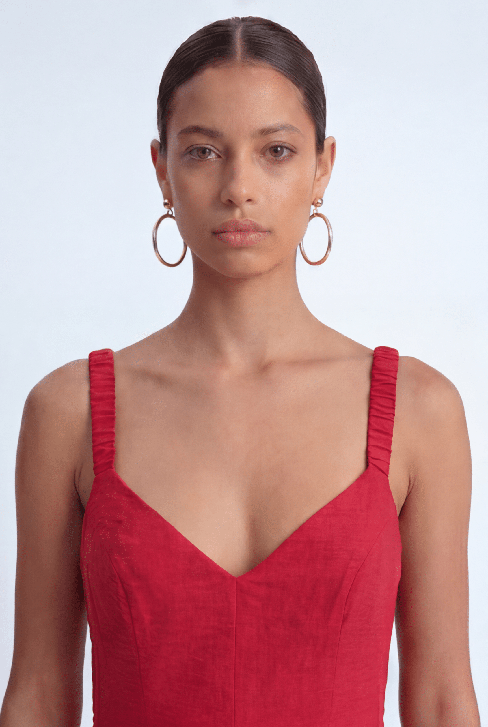 ROBE MIDI - CANDY ROUGE ROBE NEW KOOKAI Mode Kookai