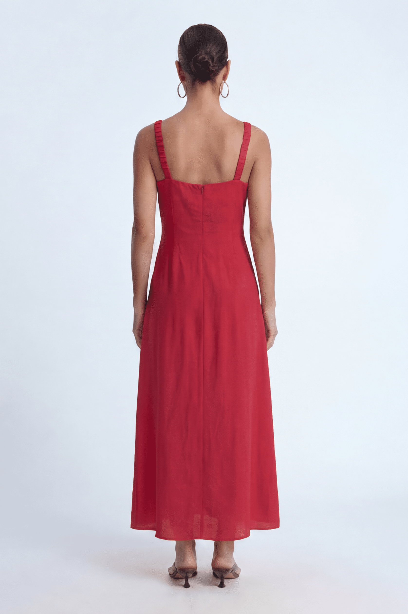 ROBE MIDI - CANDY ROUGE ROBE NEW KOOKAI Mode Kookai