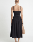 ROBE MIDI - CELIA - NOIR ROBE NEW KOOKAI Mode Kookai