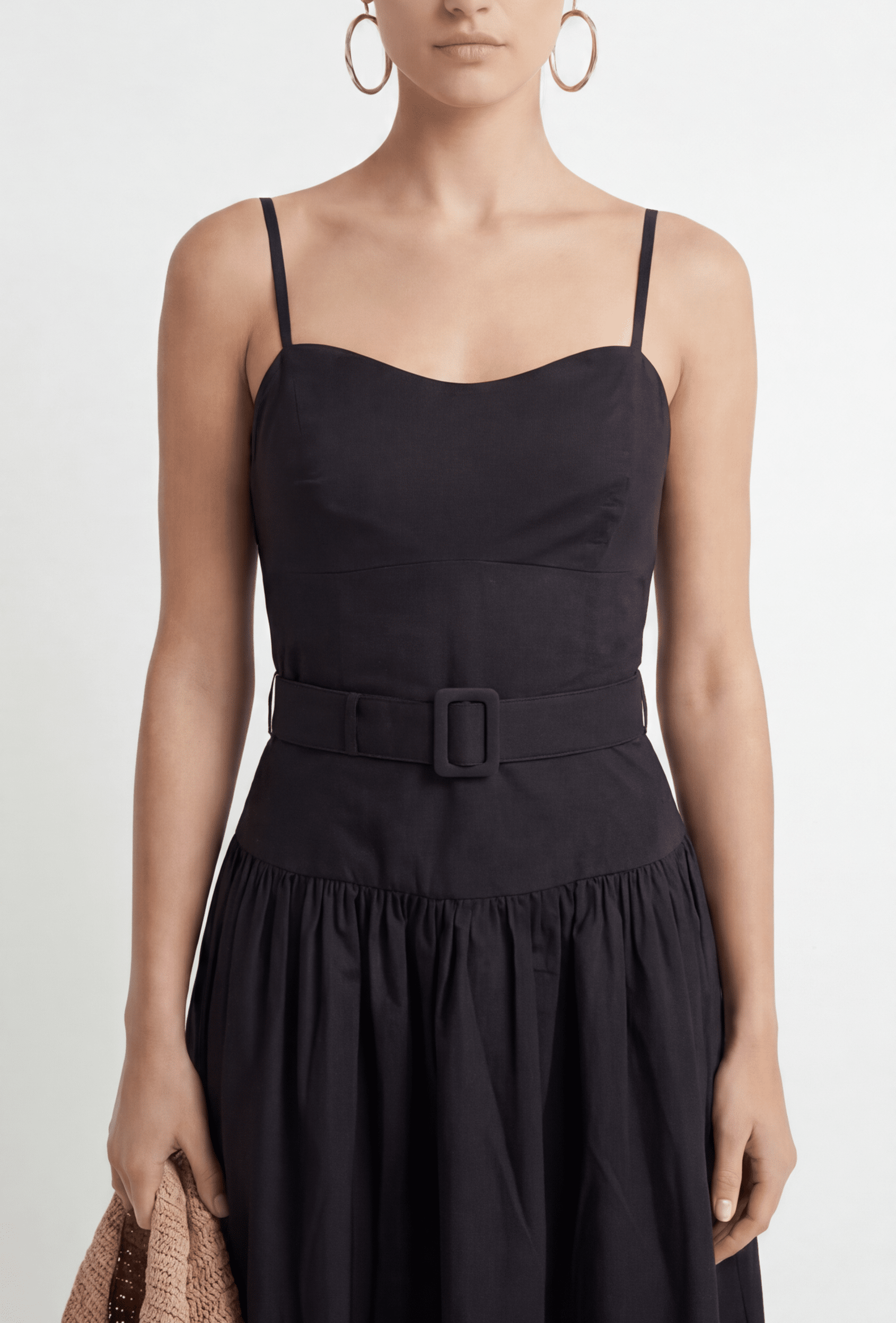 ROBE MIDI - CELIA - NOIR ROBE NEW KOOKAI Mode Kookai
