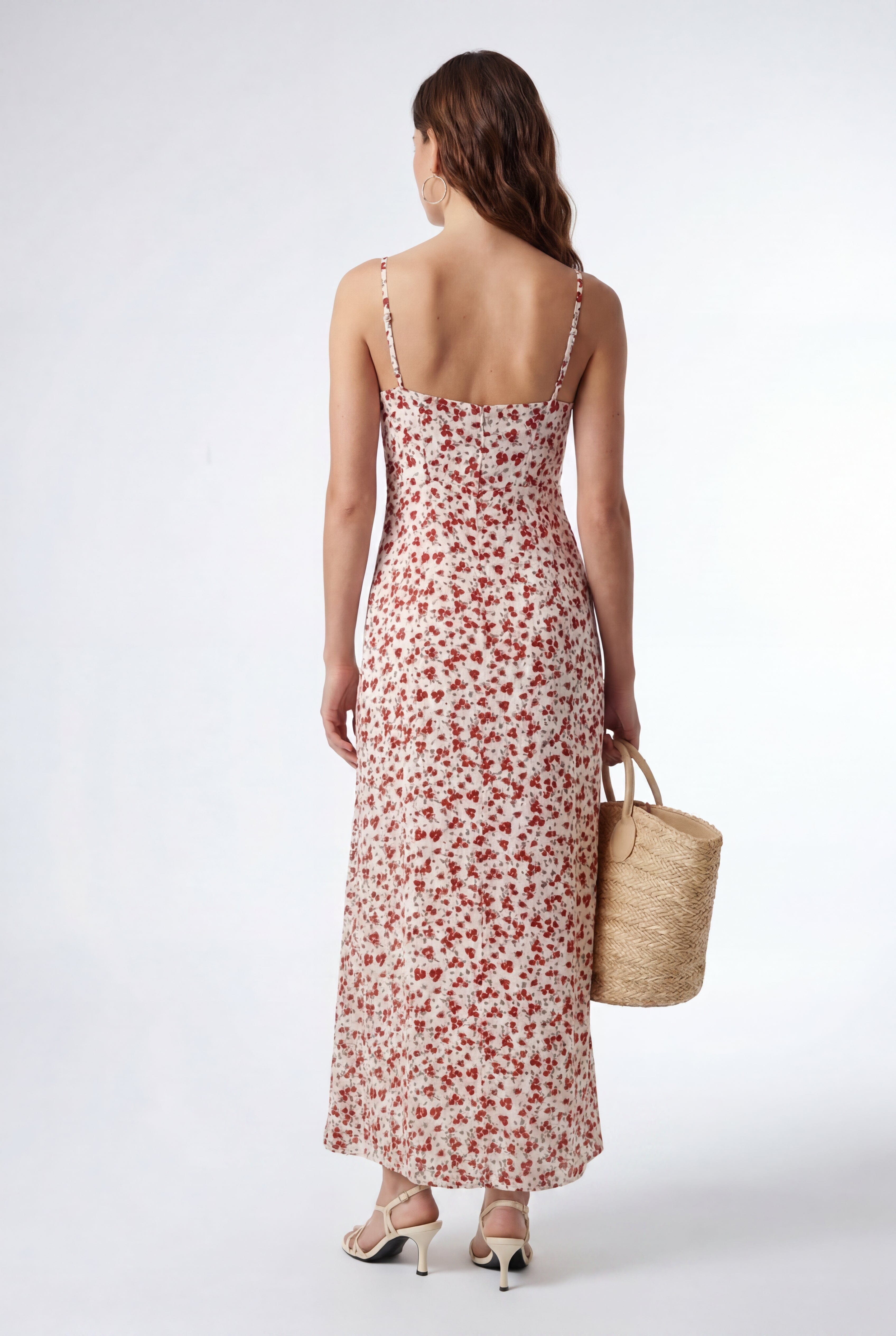 ROBE MIDI - CERISE - ROUGE ROBE NEW KOOKAI Mode Kookai