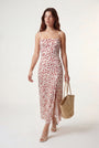 ROBE MIDI - CERISE - ROUGE ROBE NEW KOOKAI Mode Kookai