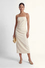 ROBE MIDI - CLARENCE - CREME ROBE NEW KOOKAI Mode Kookai