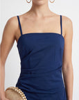 ROBE MIDI - CLARENCE - INDIGO ROBE NEW KOOKAI Mode Kookai