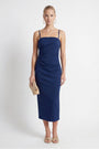 ROBE MIDI - CLARENCE - INDIGO ROBE NEW KOOKAI Mode Kookai