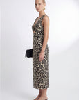 ROBE MIDI - CLARISSA - NOIR ROBE NEW KOOKAI Mode Kookai