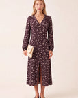 ROBE MIDI - DELILAH - CHOCOLAT ROBE NEW KOOKAI Mode Kookai
