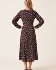 ROBE MIDI - DELILAH - CHOCOLAT ROBE NEW KOOKAI Mode Kookai