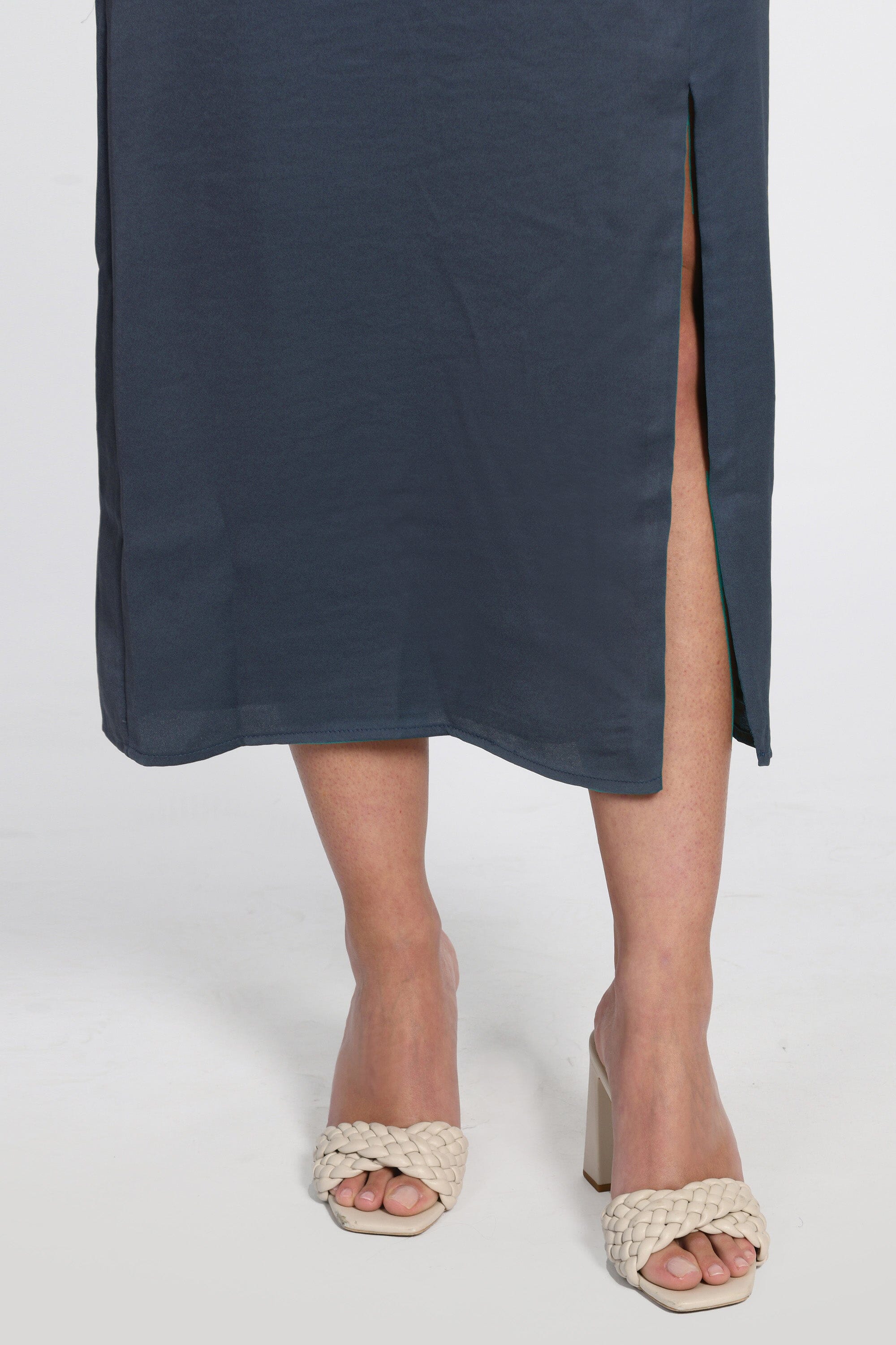 ROBE MIDI ELLIS BLEU ECLIPSE ROBE KOOKAI Mode Kookai
