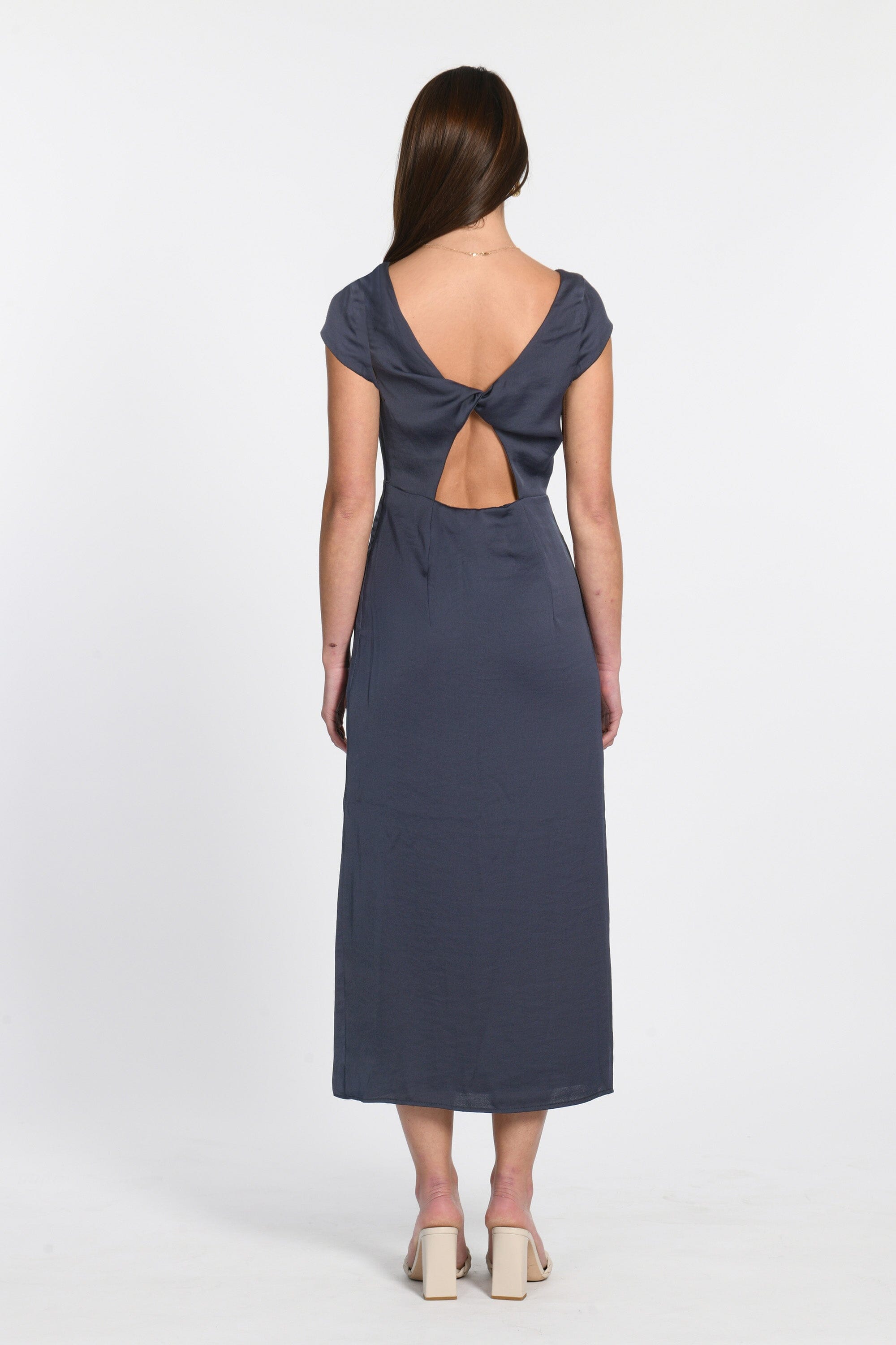 ROBE MIDI ELLIS BLEU ECLIPSE ROBE KOOKAI Mode Kookai