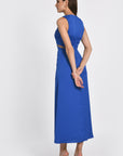 ROBE MIDI ELLIS CYAN ROBE KOOKAI Mode Kookai