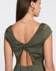 ROBE MIDI ELLIS OLIVE ROBE KOOKAI Mode Kookai