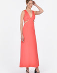 ROBE MIDI ELLIS STRAWBERRY ROBE KOOKAI Mode Kookai