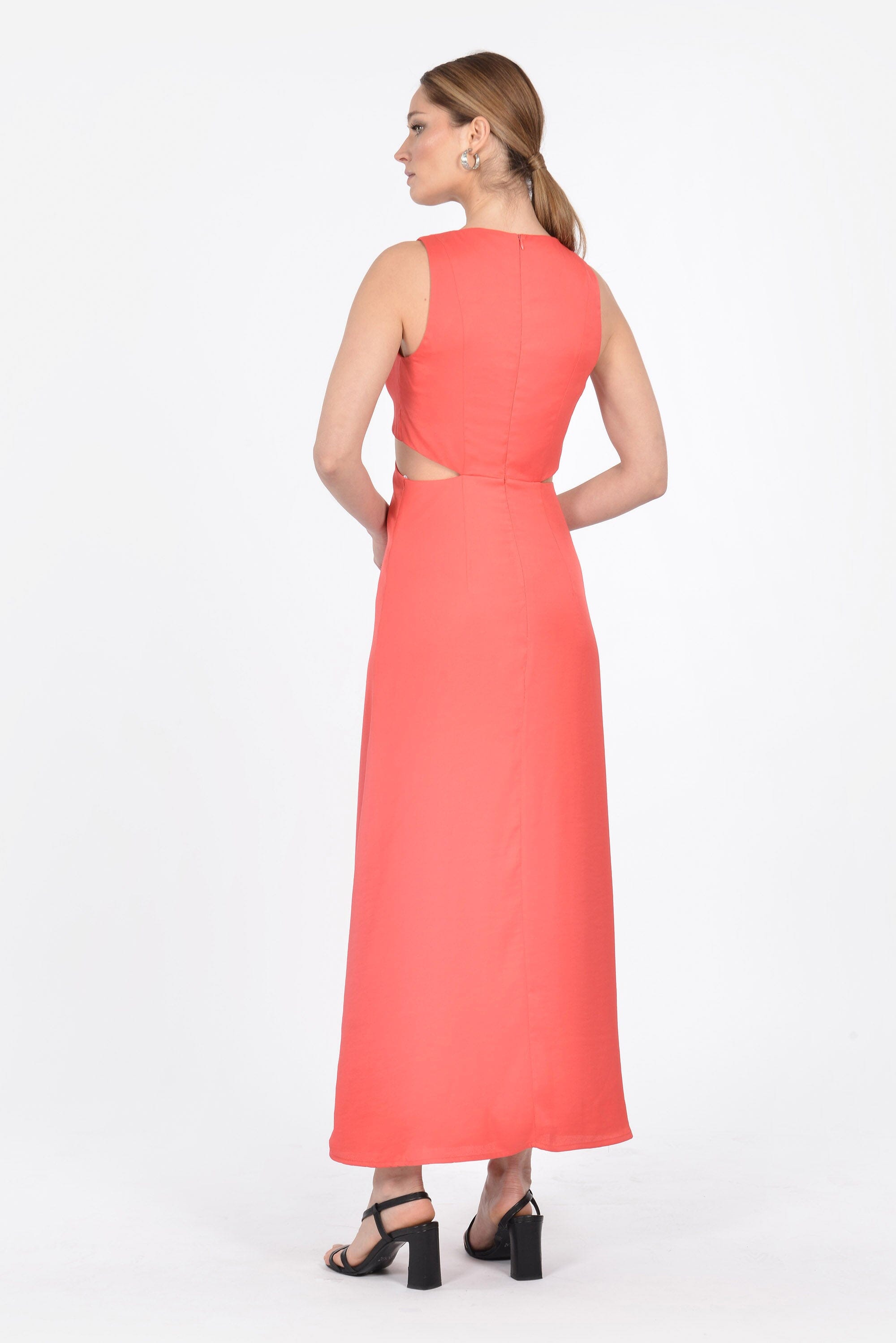 ROBE MIDI ELLIS STRAWBERRY ROBE KOOKAI Mode Kookai
