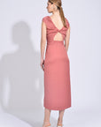 ROBE MIDI ELLIS TERRACOTTA ROBE KOOKAI Mode Kookai