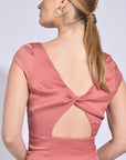 ROBE MIDI ELLIS TERRACOTTA ROBE KOOKAI Mode Kookai