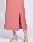 ROBE MIDI ELLIS TERRACOTTA ROBE KOOKAI Mode Kookai