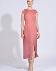ROBE MIDI ELLIS TERRACOTTA ROBE KOOKAI Mode Kookai