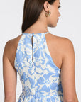 ROBE MIDI FLORA BLEU/BLANC ROBE KOOKAI Mode Kookai