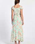 ROBE MIDI IMPRIMÉE ROSANNA MULTI VERT ROBE KOOKAI Mode Kookai