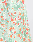 ROBE MIDI IMPRIMÉE ROSANNA MULTI VERT ROBE KOOKAI Mode Kookai