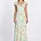 ROBE MIDI IMPRIMÉE ROSANNA MULTI VERT ROBE KOOKAI Mode Kookai
