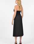 Robe MIDI KATIA BLACK ROBE KOOKAI Mode Kookai