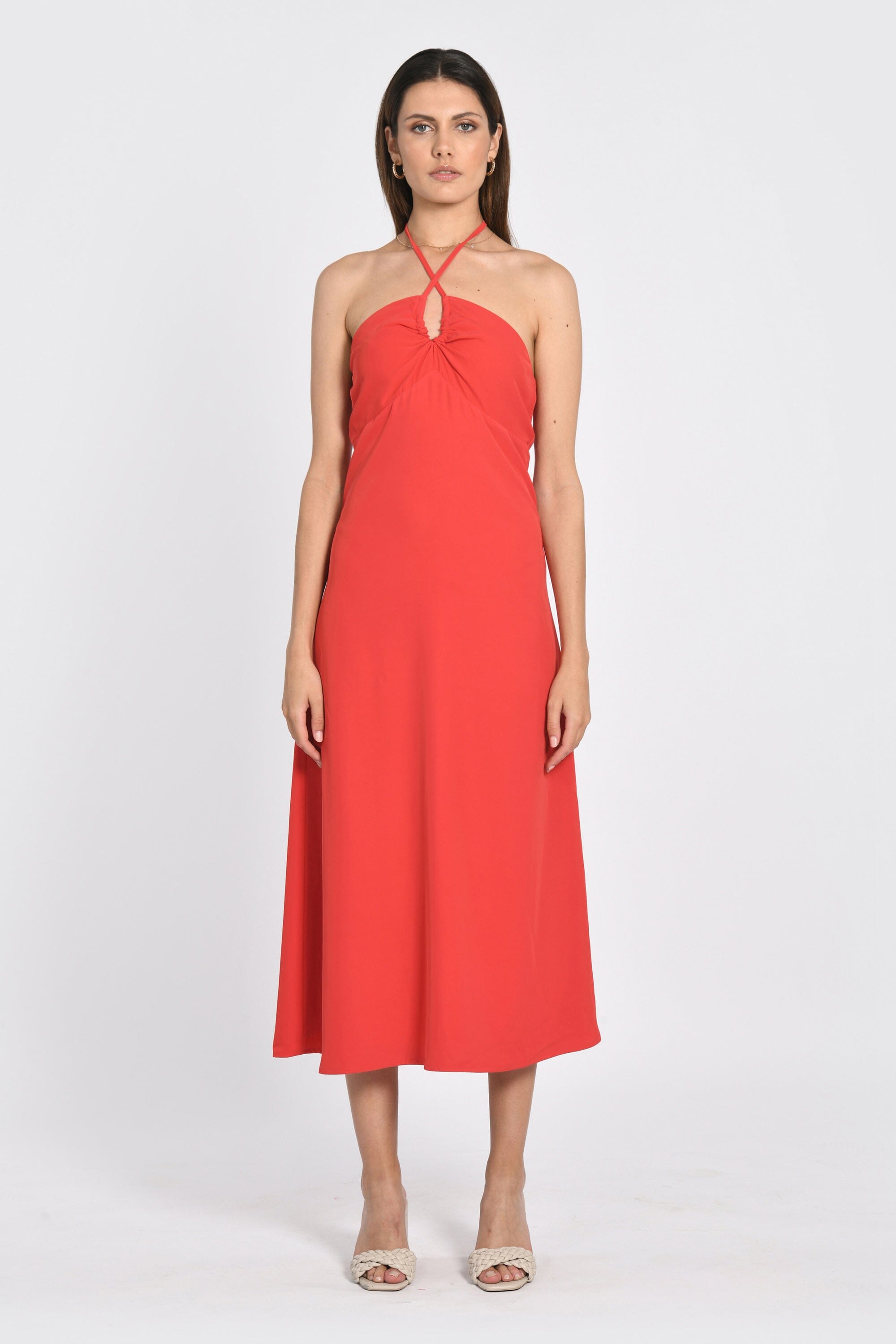 ROBE MIDI KATIA STRAWBERRY ROBE KOOKAI Mode Kookai